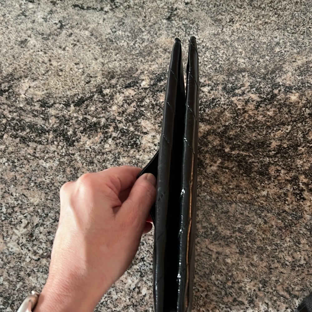 Vintage Authentic Saint Laurent Leather Clutch - Picture 15 of 16